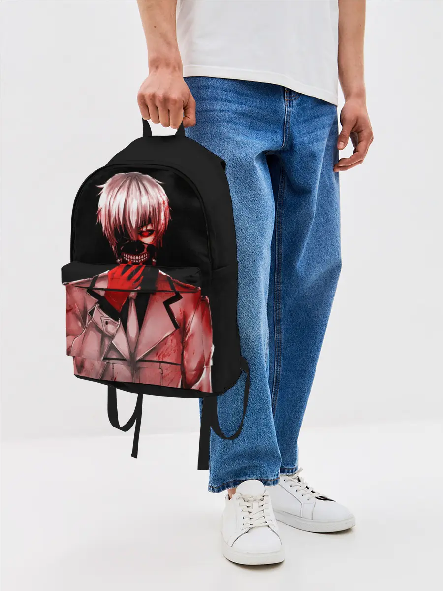 Рюкзак джинсовый / Канеки Кен