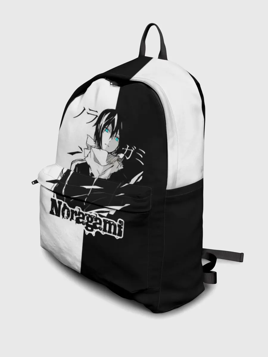 Рюкзак джинсовый / БЕЗДОМНЫЙ БОГ. Черное и Белое