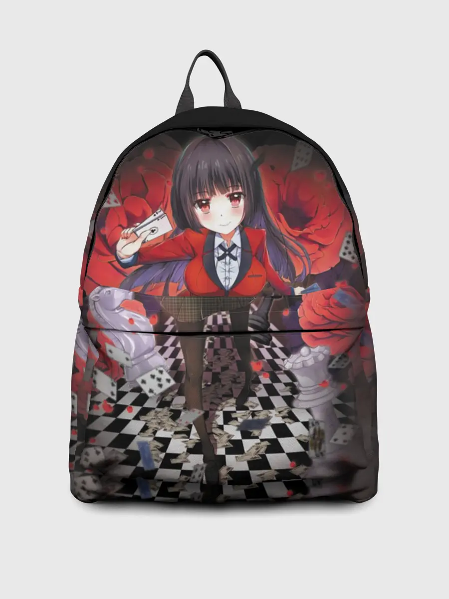 Рюкзак джинсовый / Kakegurui шахматная доска