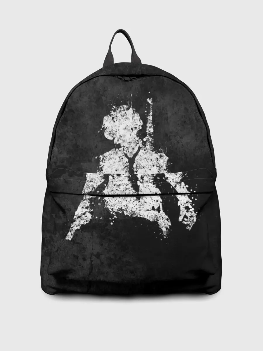 Рюкзак джинсовый / PUBG брызги красок