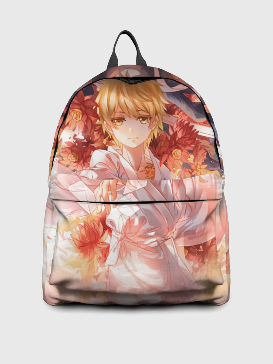 Рюкзак джинсовый / БЕЗДОМНЫЙ БОГ. Юкинэ в цветах