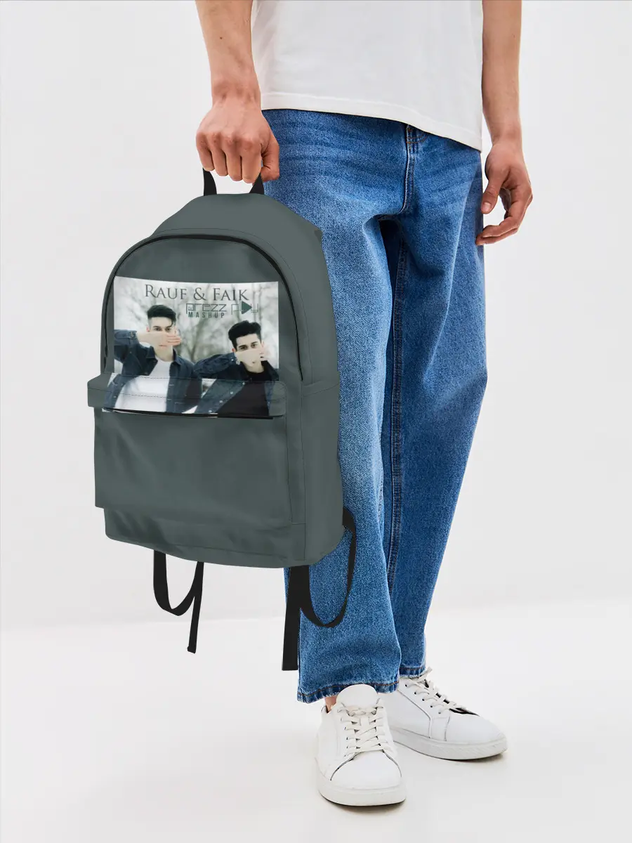 Рюкзак джинсовый / Rauf & Faik
