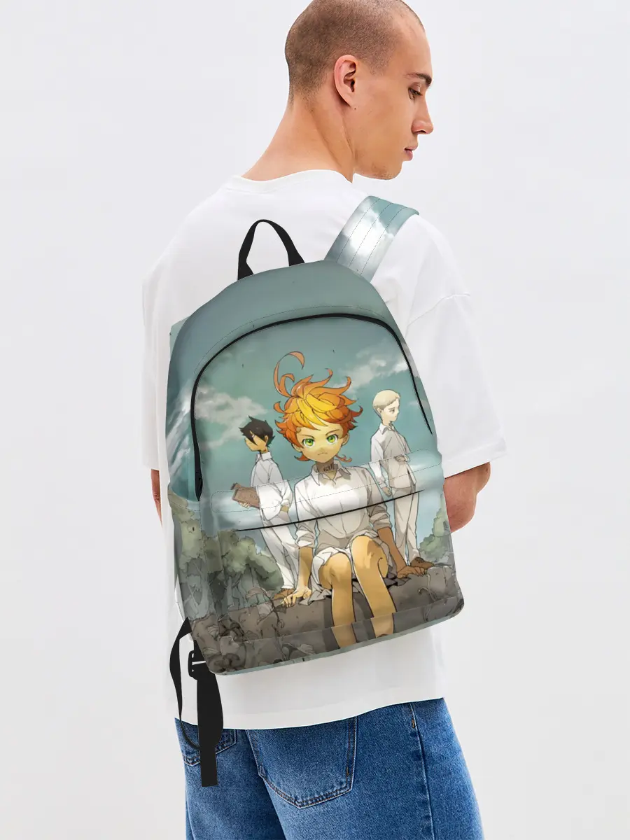 Рюкзак джинсовый / The Promised Neverland