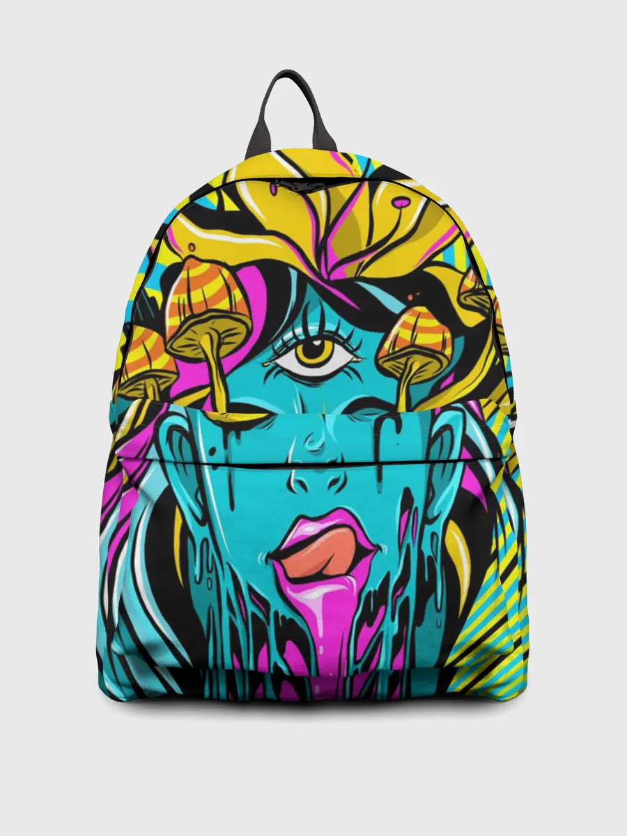 Рюкзак джинсовый / Психоделика