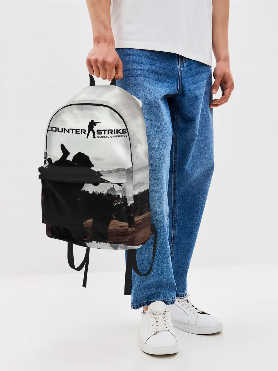 Рюкзак джинсовый / CS:GO