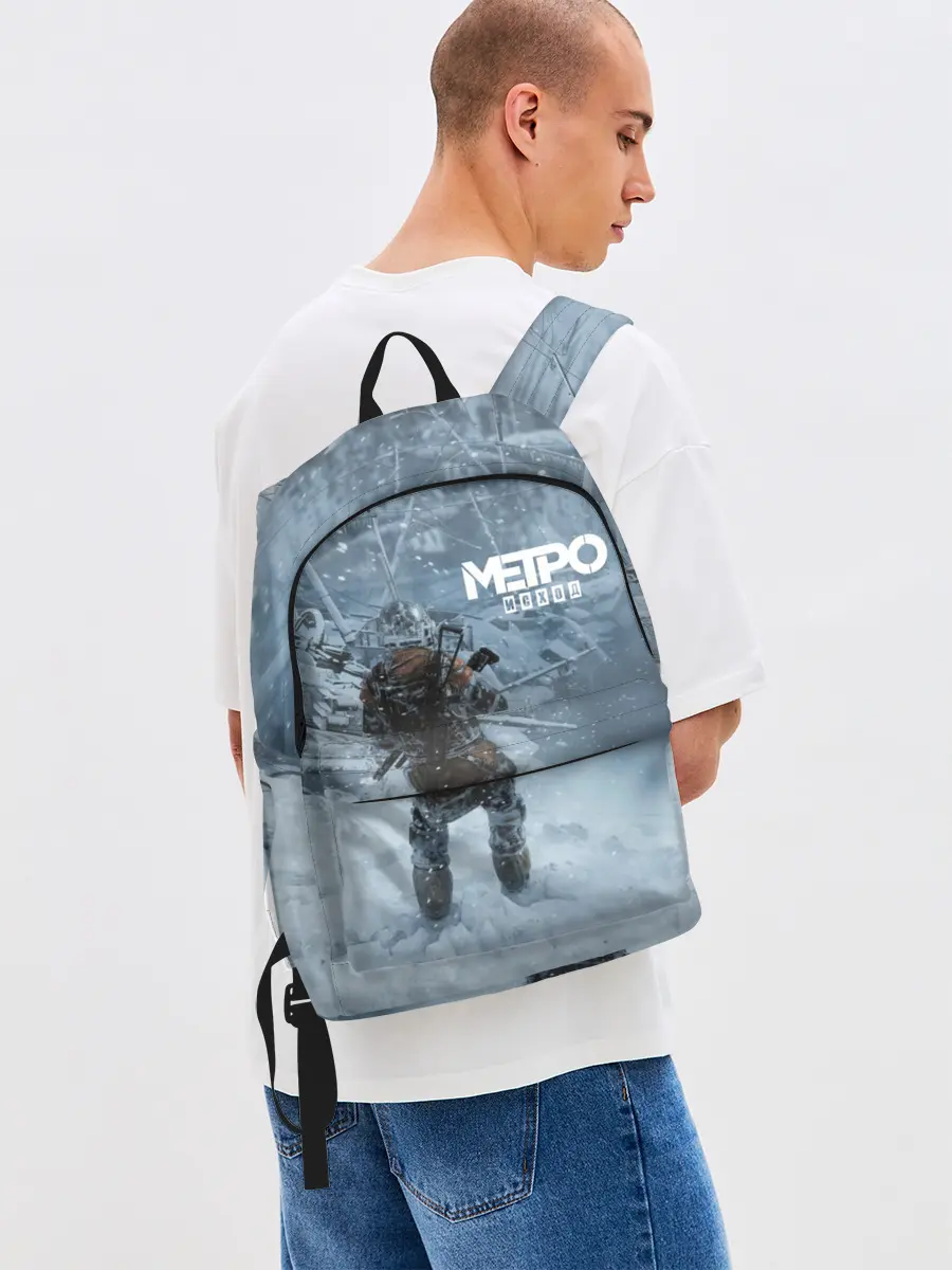 Рюкзак джинсовый / Метро Исход