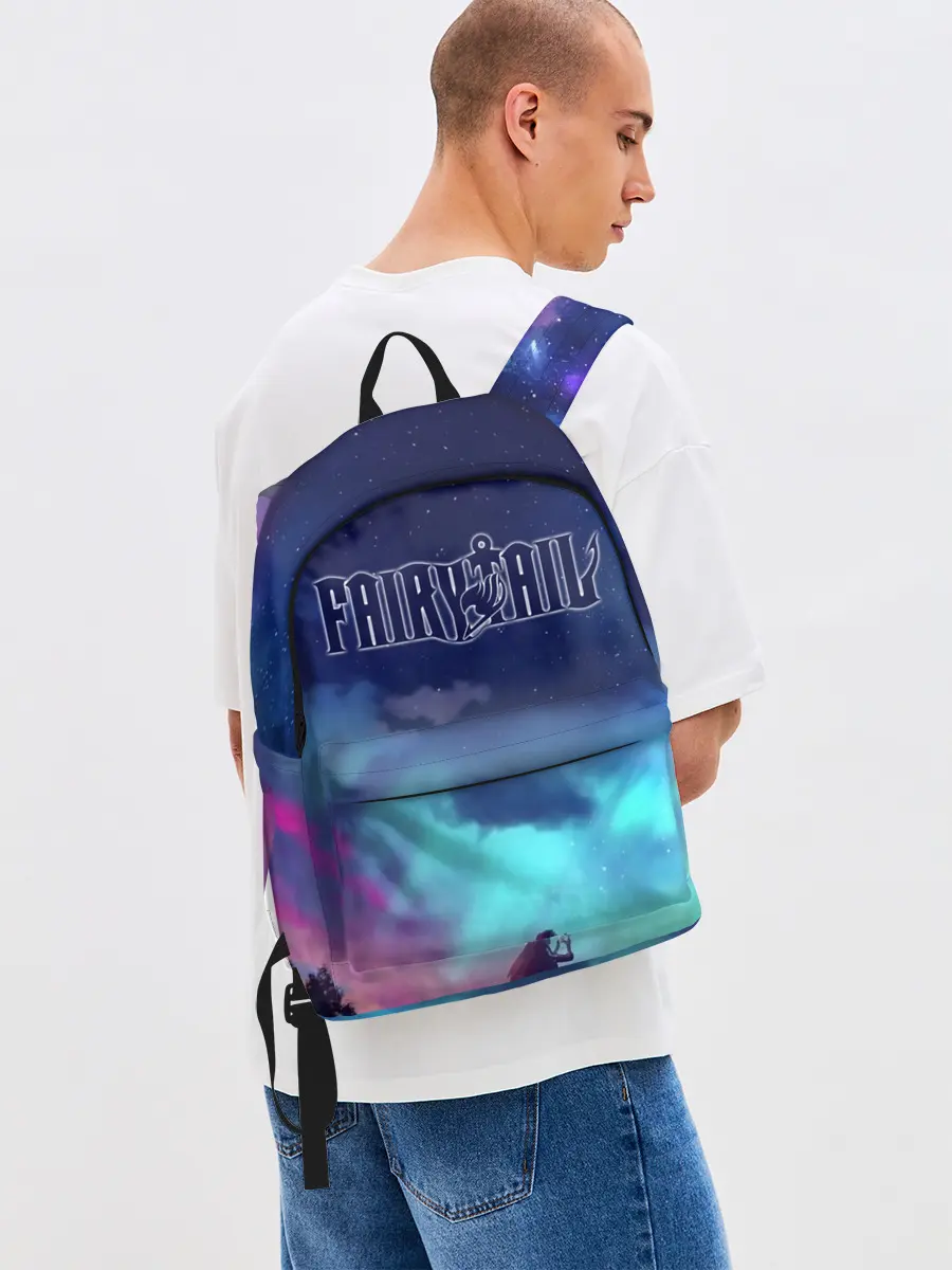 Рюкзак джинсовый / Фейри Тейл рассвет