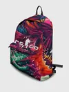 Рюкзак джинсовый / CS GO hyper beast skin