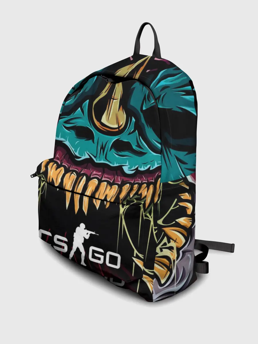 Рюкзак джинсовый / CS GO hyper beast skin