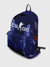 Рюкзак джинсовый / CS GO WAVES SKIN