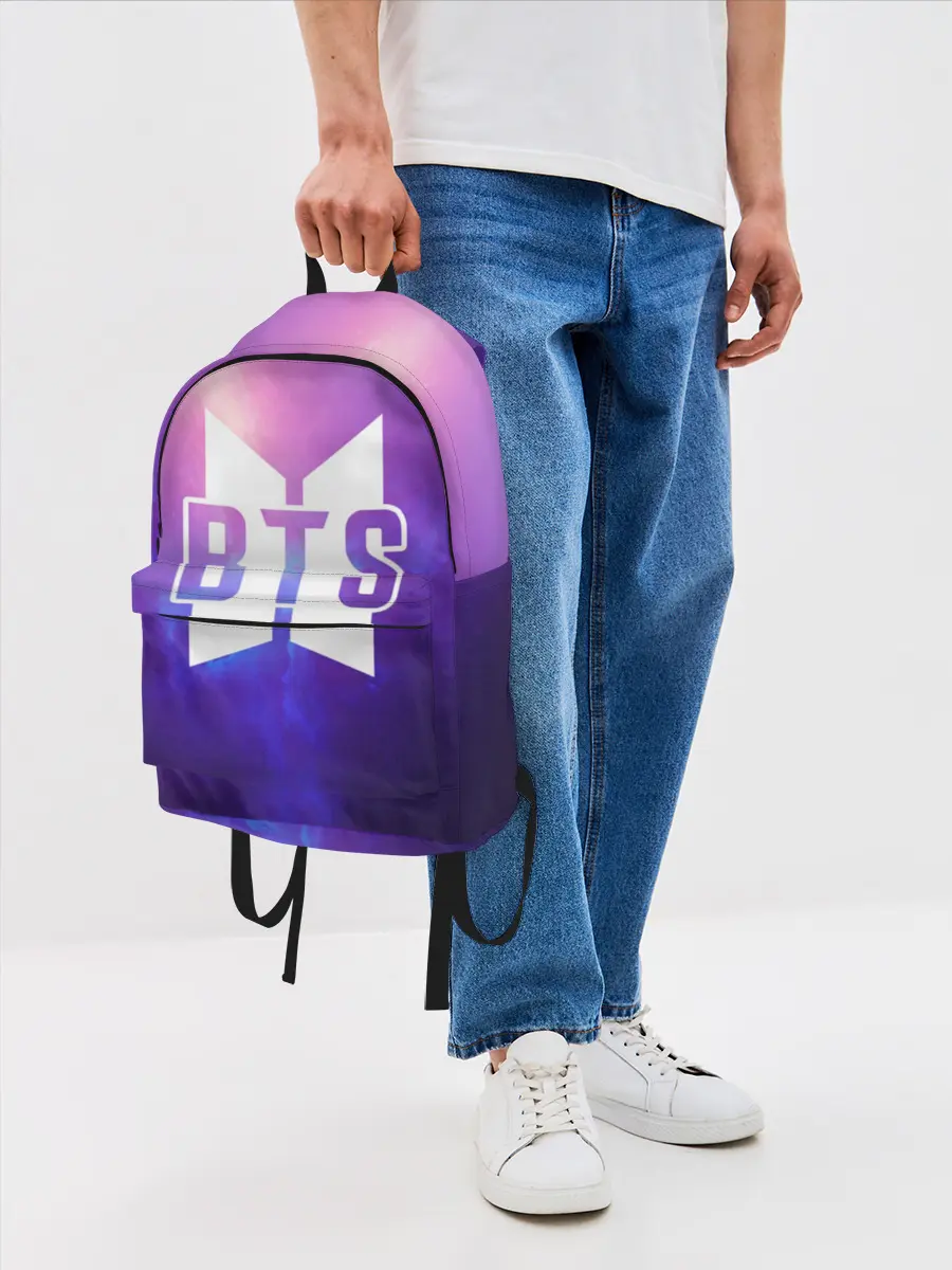 Рюкзак джинсовый / BTS SPACE