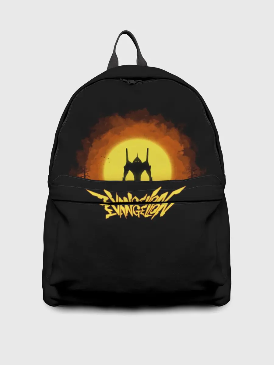 Рюкзак джинсовый / Евангелион