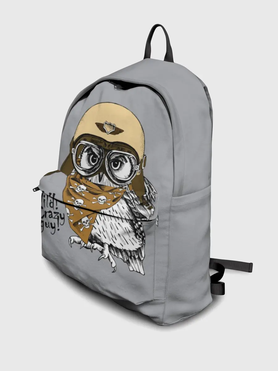 Рюкзак джинсовый / Wild! Сrazy guy!