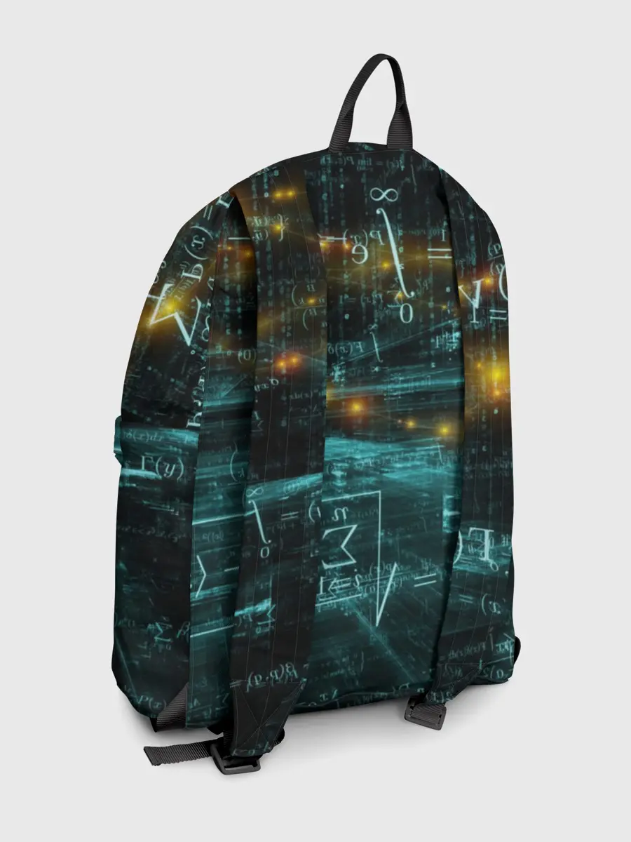Рюкзак джинсовый / Формулы в пространстве