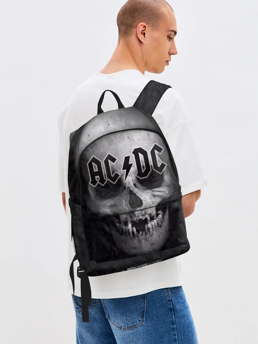 Рюкзак джинсовый / AC/DC