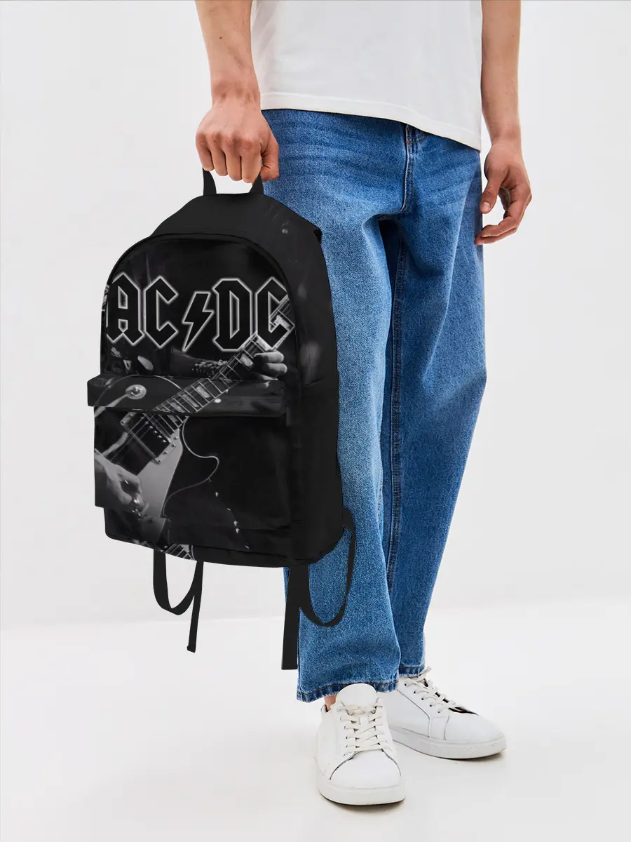 Рюкзак джинсовый / AC/DC