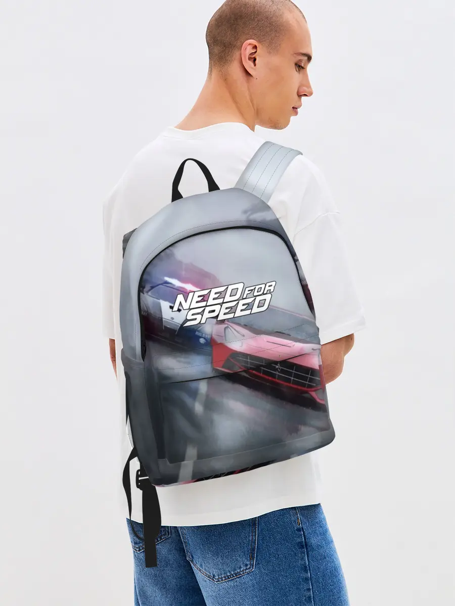 Рюкзак джинсовый / NEED FOR SPEED