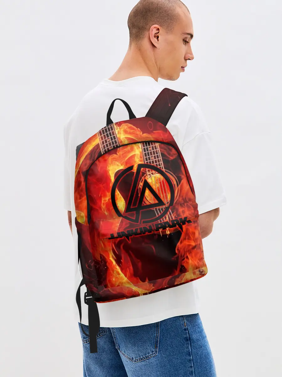 Рюкзак джинсовый / Linkin Park