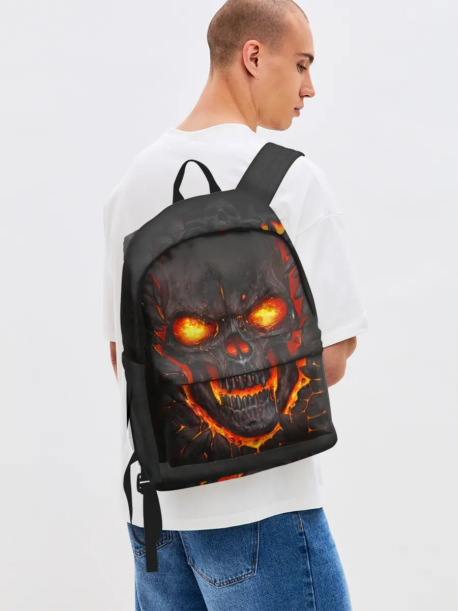 Рюкзак джинсовый / Skull Lava