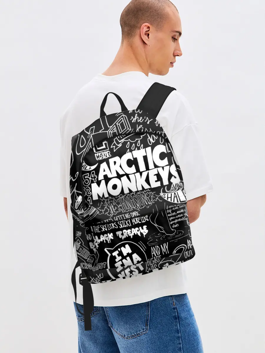 Рюкзак джинсовый / Arctic Monkeys