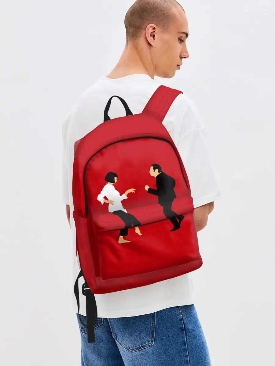 Рюкзак джинсовый / Криминальное чтиво