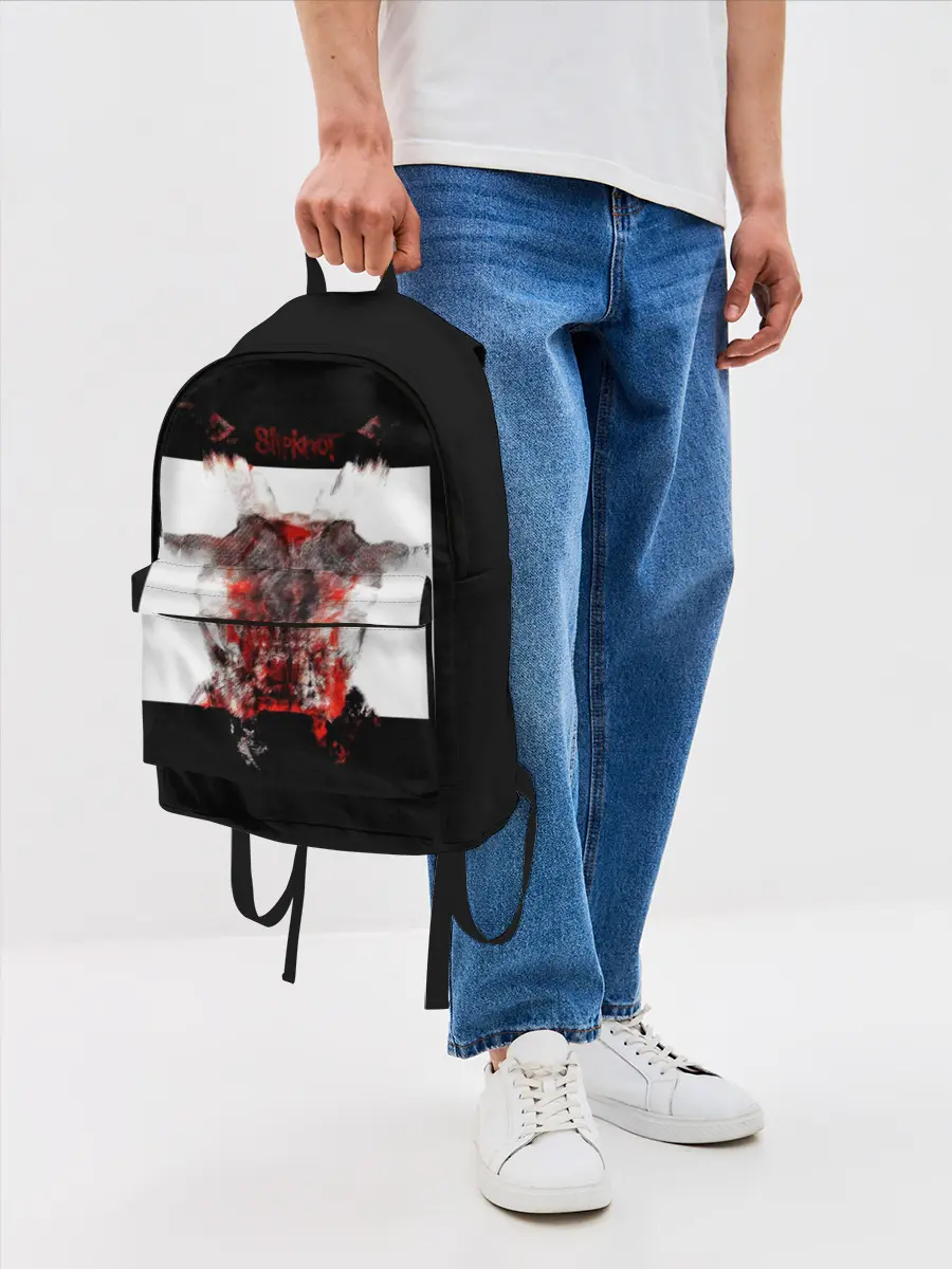 Рюкзак джинсовый / Slipknot All Out Life