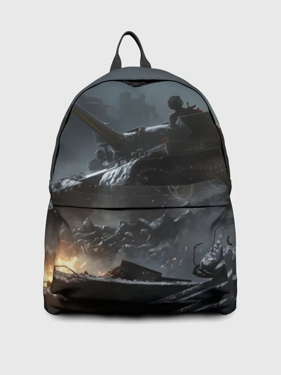 Рюкзак джинсовый / Танки