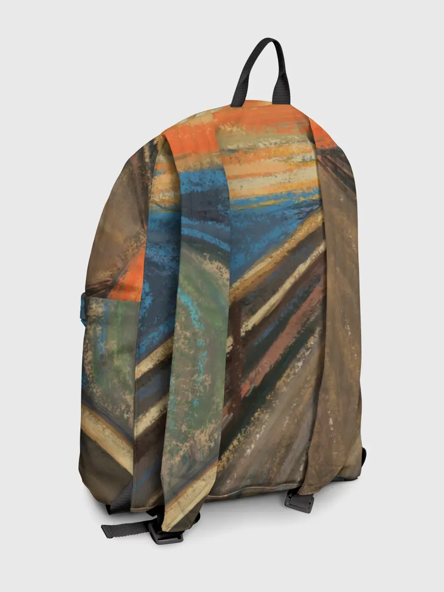 Рюкзак джинсовый / Крик котика