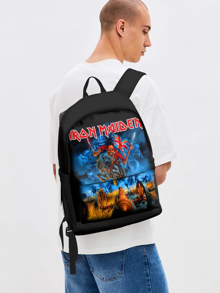 Рюкзак джинсовый / Iron Maiden