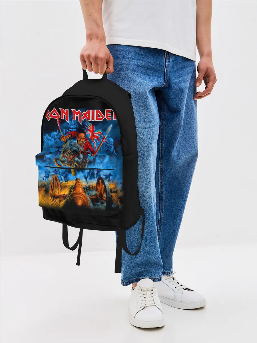 Рюкзак джинсовый / Iron Maiden