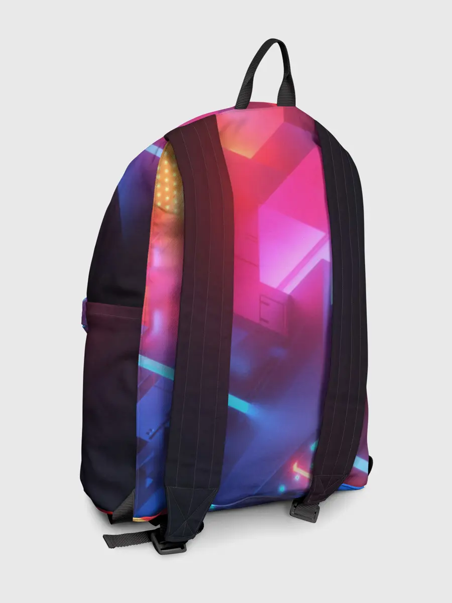 Рюкзак джинсовый / Marshmello