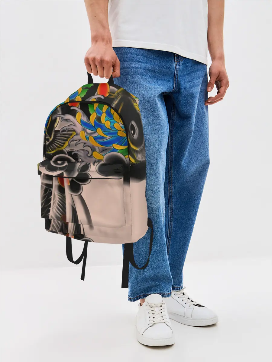 Рюкзак джинсовый / Dsquared tattoo