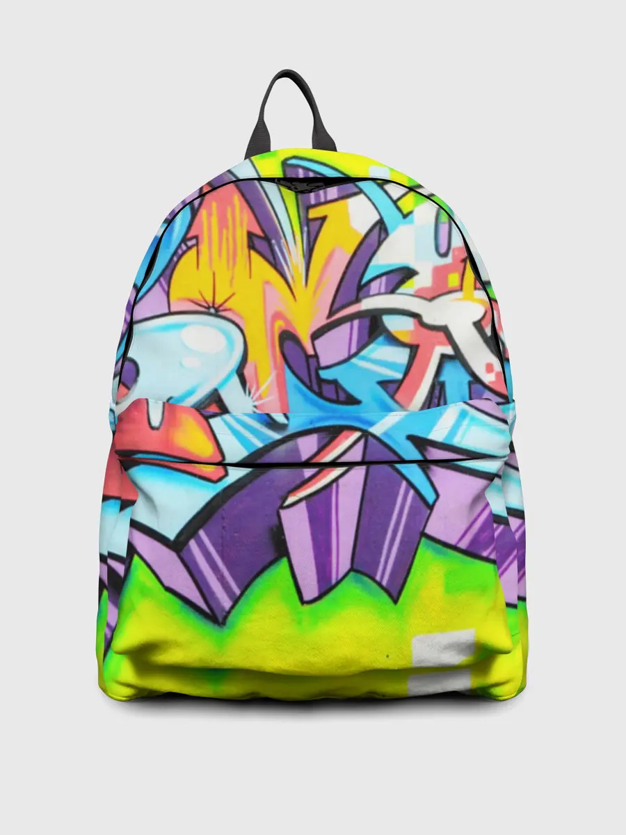 Рюкзак джинсовый / Неоновая кислота