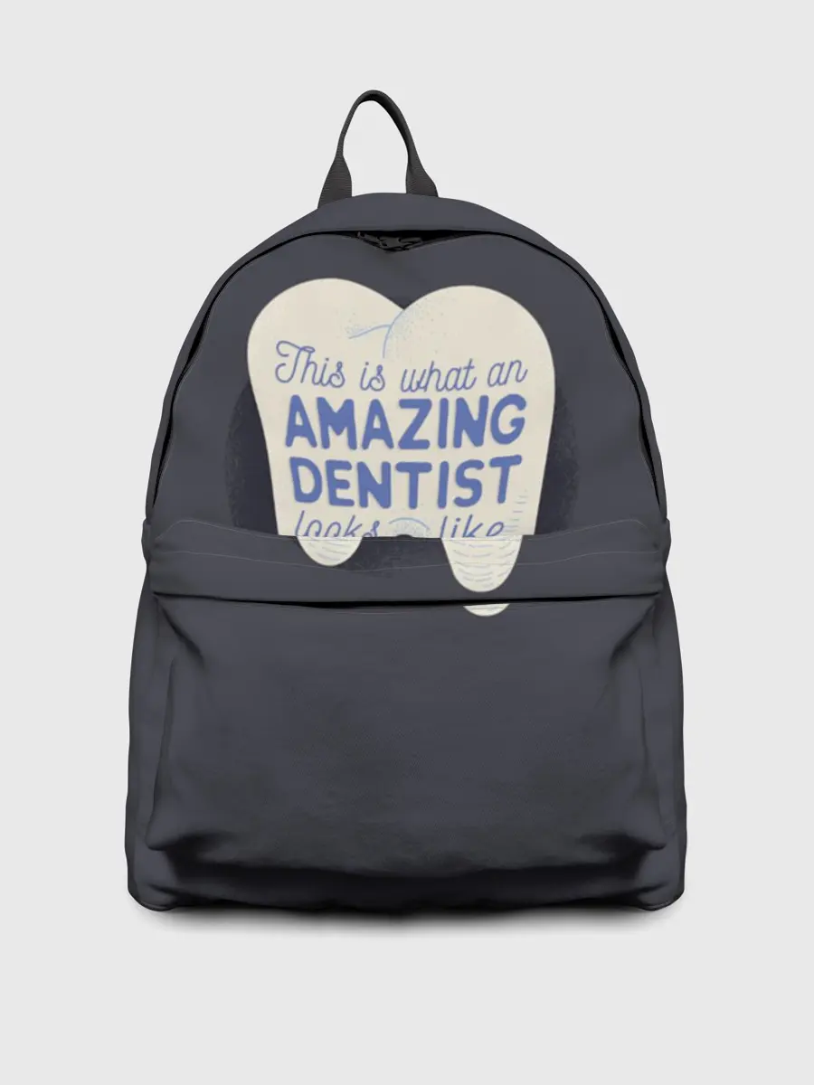 Рюкзак джинсовый / Дантист