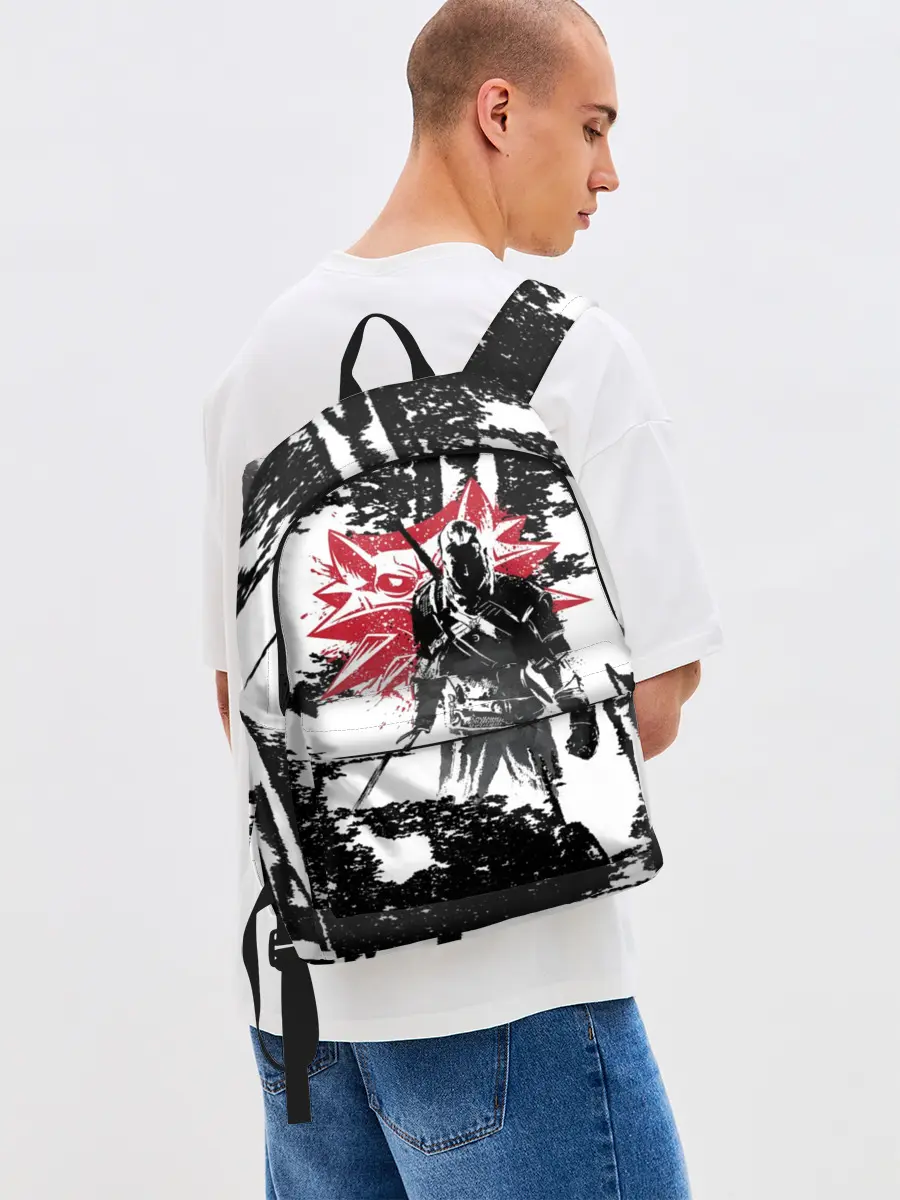 Рюкзак джинсовый / Ведьмак