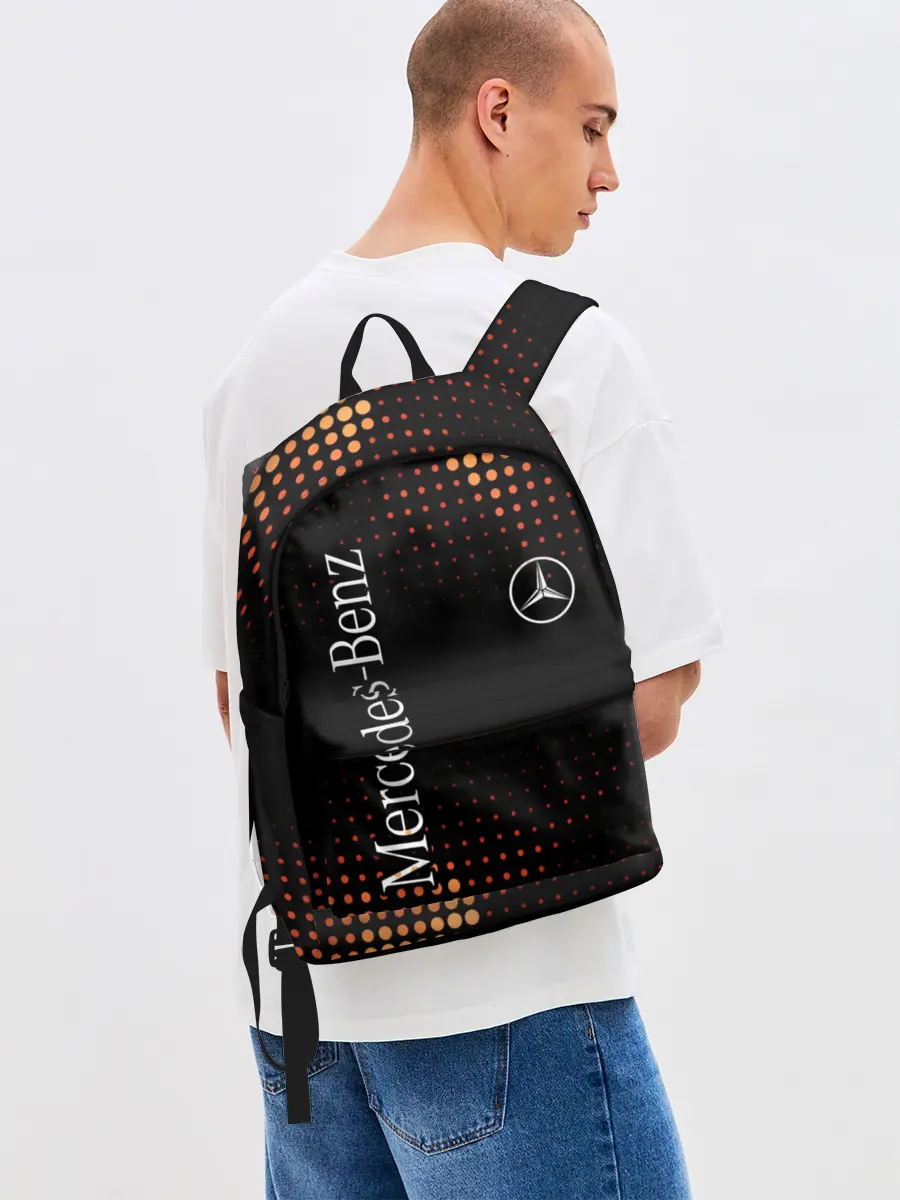 Рюкзак джинсовый / Mercedes