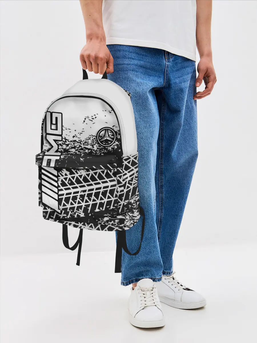 Рюкзак джинсовый / Mercedes