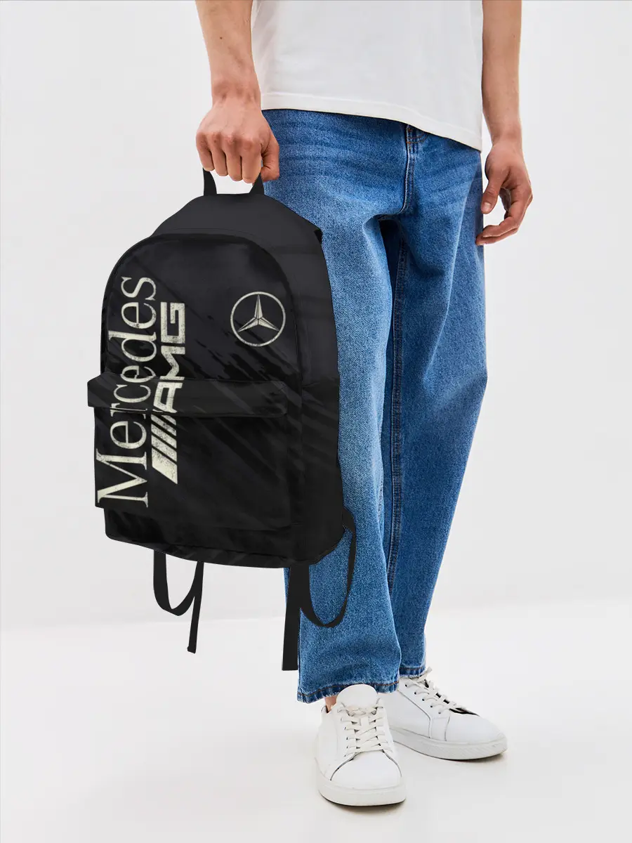 Рюкзак джинсовый / Mercedes