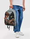 Рюкзак джинсовый / Как приручить дракона