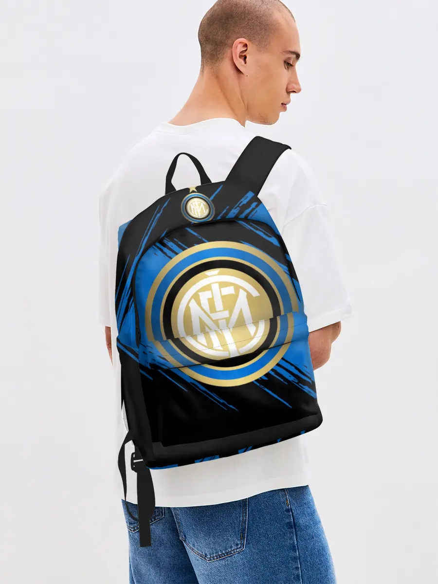 Рюкзак джинсовый / Интер Милан