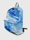 Рюкзак джинсовый / Вода акварель