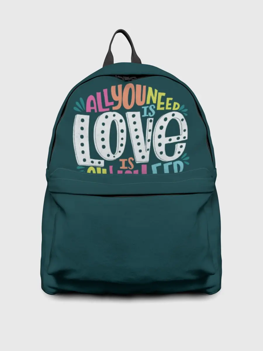 Рюкзак джинсовый / All You Need is Love