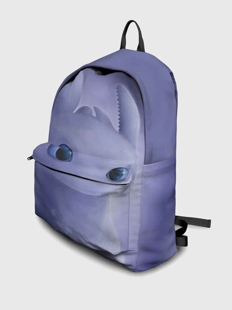 Рюкзак джинсовый / Как приручить дракона