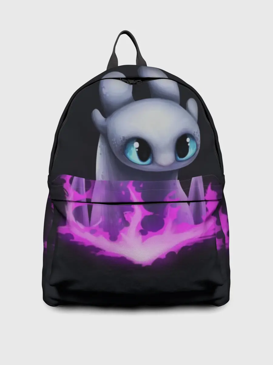 Рюкзак джинсовый / Как приручить дракона