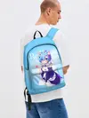Рюкзак джинсовый / Re:Zero. Рем