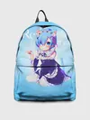 Рюкзак джинсовый / Re:Zero. Рем