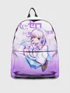 Рюкзак джинсовый / Re:Zero. Эмилия