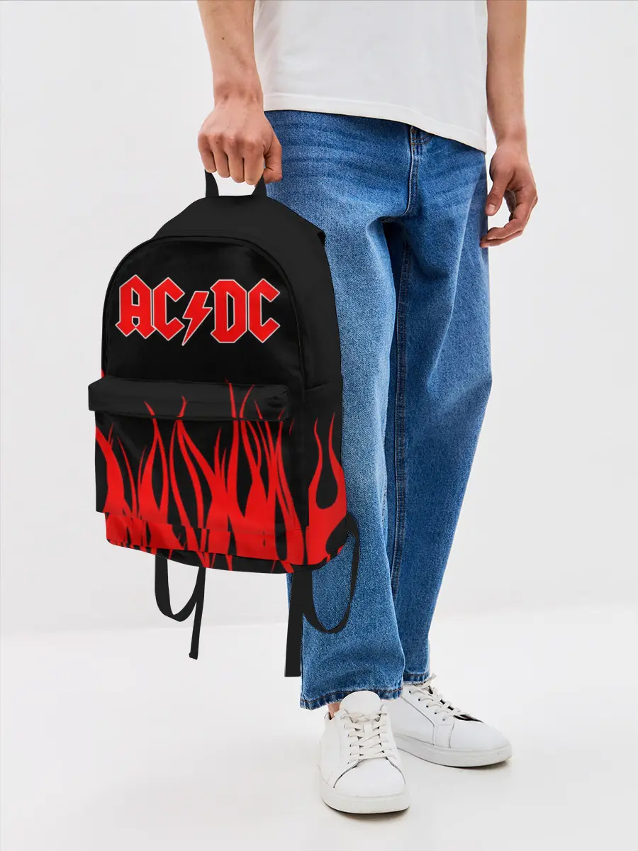Рюкзак джинсовый / AC DC