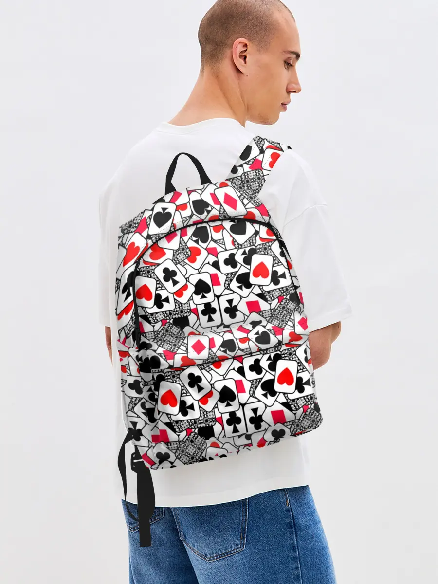 Рюкзак джинсовый / Игральные карты