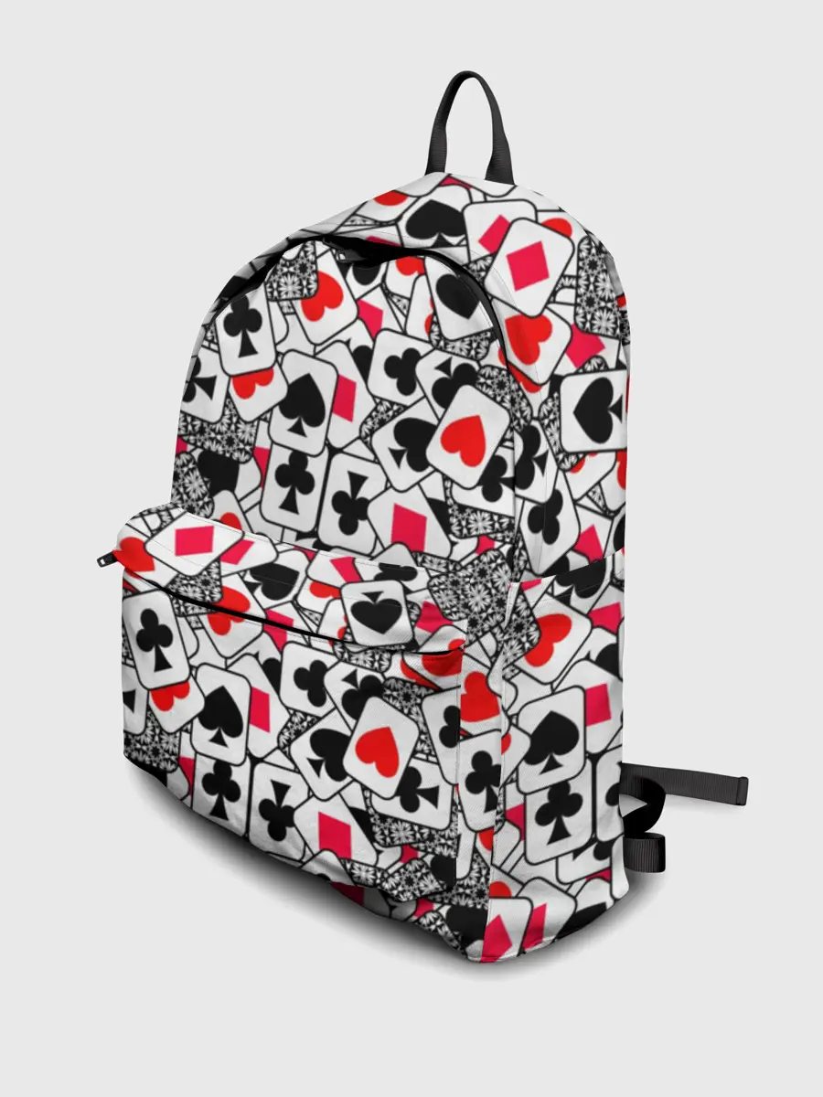 Рюкзак джинсовый / Игральные карты